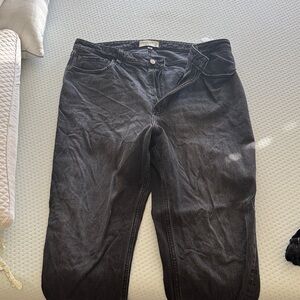 Abercrombie & Fitch Gray High Rise Jeans